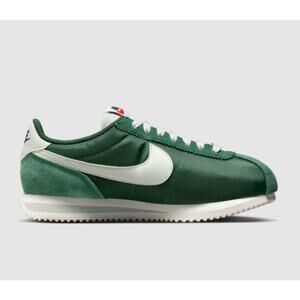 Nike Cortez Suede Canvas Low Top Sneakers Vintage Green Women's EU 42 US 10